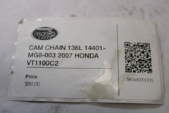 CAM CHAIN 136L 14401-MG8-003 2007 HONDA VT1100C2