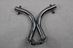 Saddlebag Crash Bar Eliminators Pair (Chrome) Harley Davidson