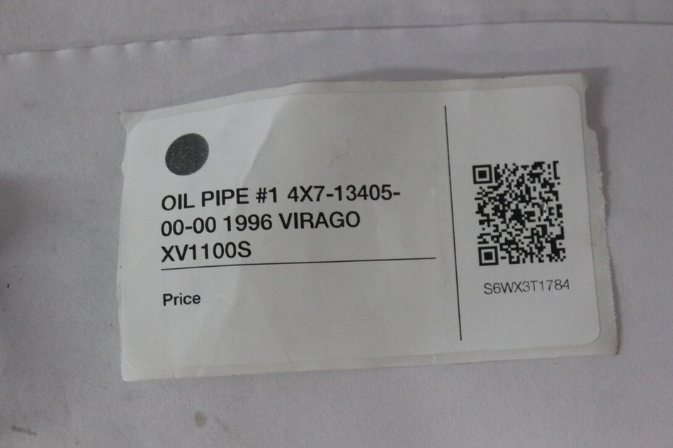 OIL PIPE #1 4X7-13405-00-00 1996 Yamaha VIRAGO XV1100S