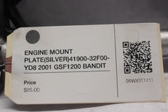 ENGINE MOUNT PLATE (SILVER) 41900-32F00-YD8 2001 GSF1200 SUJUKI BANDIT