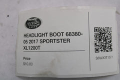 HEADLIGHT BOOT 68380-05 2017 SPORTSTER XL1200T Harley Davidson SuperLow