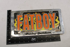 Chrome License Plate Frame Harley Davidson