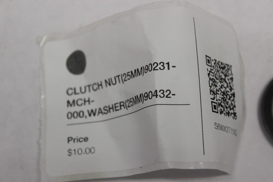 CLUTCH NUT (25MM) 90231-MCH-000 WASHER (25MM) 90432-MEA-670 2005 Honda VTX1300S