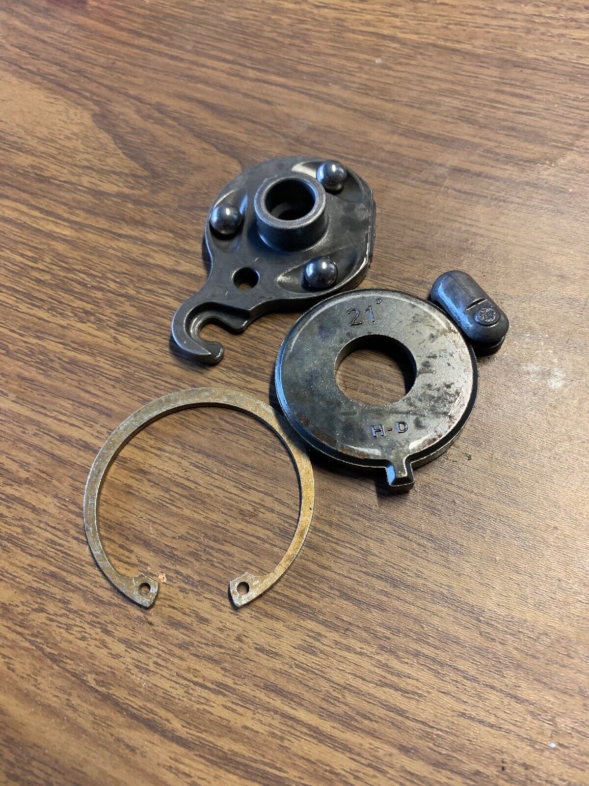 Locking Ramp Coupling Threaded HARLEY-DAVIDSON Cable Clutch Inner & Outer Ramp, Locking Ring, Balls ...