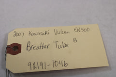 Breather Tube B 92191-1046 2007 Kawasaki Vulcan EN500C