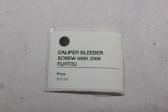 CALIPER BLEEDER SCREW 4890 2009 Harley Davidson FLHTCU Harley Davidson