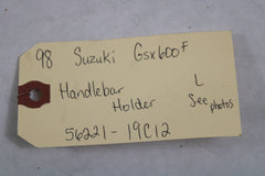 Handlebar Holder Left 56221-19C12 1998 Suzuki Katana GSX600