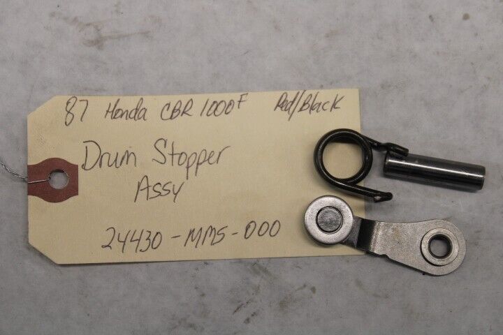Drum Stopper Assy 24430-MM5-000 1987 Honda CBR1000F Hurricane