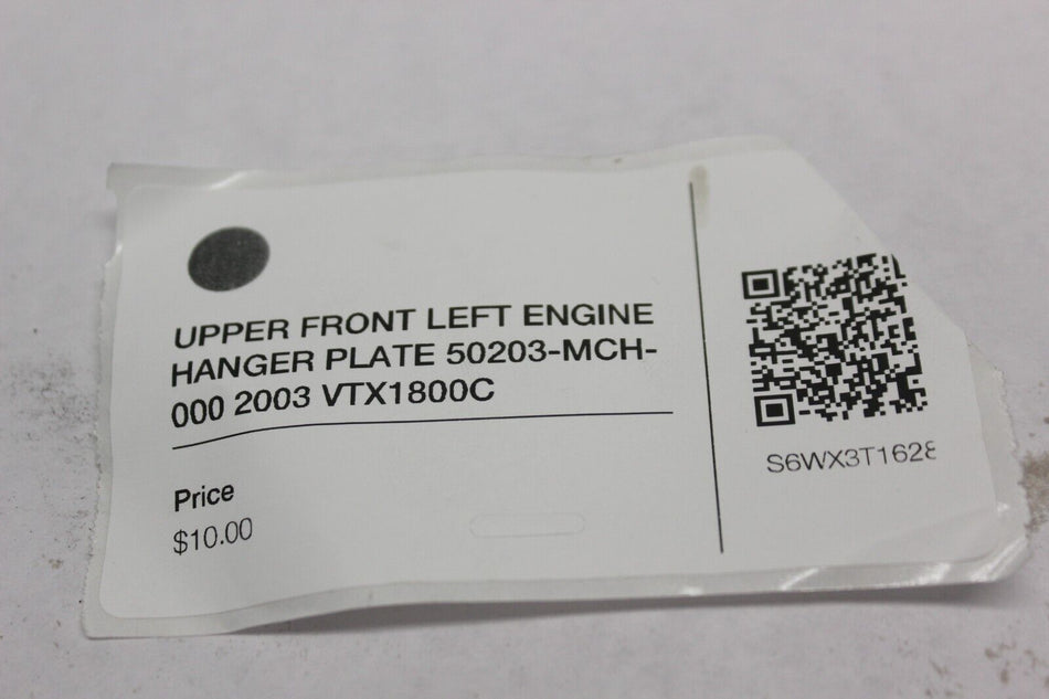 UPPER FRONT LEFT ENGINE HANGER PLATE 50203-MCH-000 2003 Honda VTX1800C