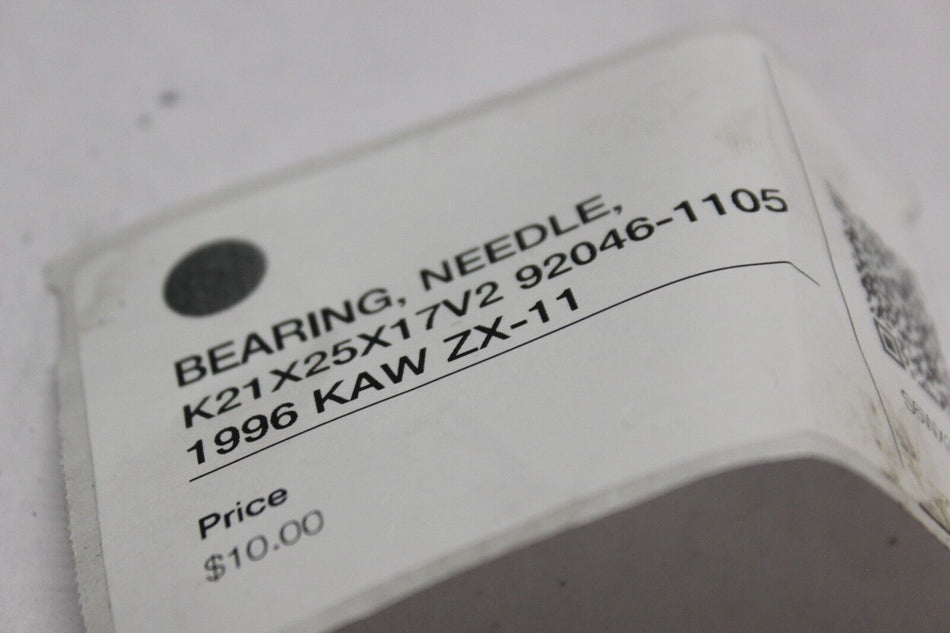 BEARING, NEEDLE, K21X25X17V2 92046-1105 1996 KAW ZX-11