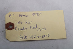 Left Rear Cylinder Head Joint 18450-MZ5-003 1997 Honda Magna VF750