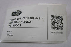 REED VALVE 18601-MJ1-791 2007 HONDA VT1100C2