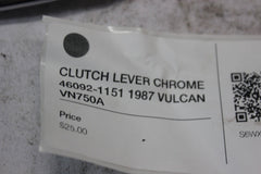 CLUTCH LEVER CHROME 46092-1151 1987 VULCAN VN750A