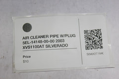 AIR CLEANER PIPE W/PLUG 5EL-14148-00-00 2003 XVS1100AT SILVERADO