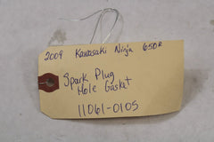 Spark Plug Hole Gasket (2) 11061-0105 2009 Kawasaki 650R Ninja EX650C9F