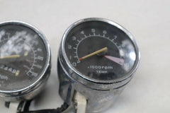 OEM Honda Motorcycle Speedo Tach Combo 1986 VT 500C Shadow Red