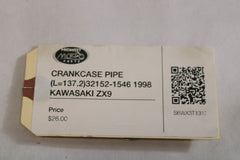 CRANKCASE PIPE (L=137.2)32152-1546 2000 KAWASAKI ZX9