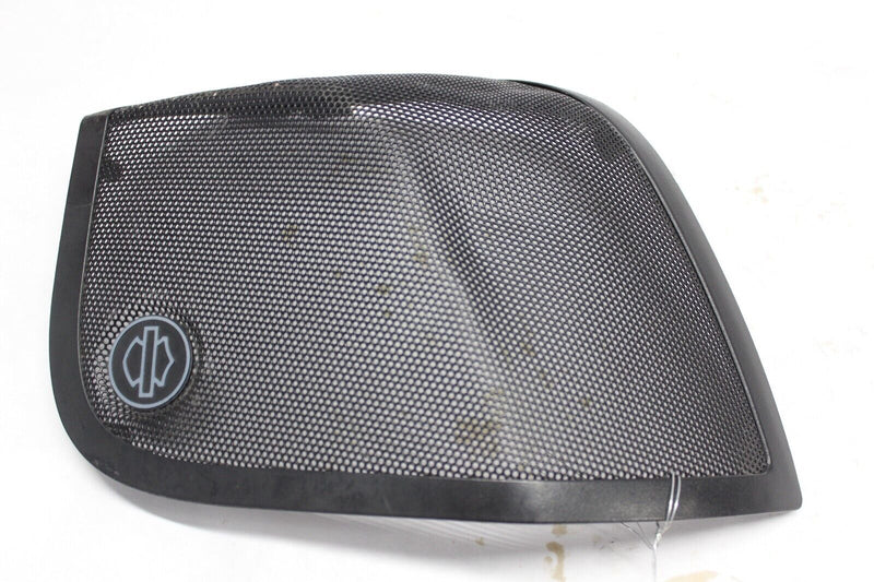 Saddlebag Speaker Lid Grill LEFT (Small Dent) 76000417 Harley Davidson