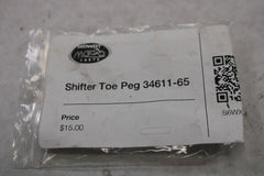 Shifter Toe Peg 34611-65 Harley Davidson