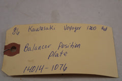 Balancer Position Plate 14014-1076 1986 Kawasaki Voyager ZG1200