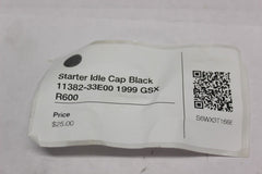 Starter Idle Cap Black 11382-33E00 1999 GSX R600