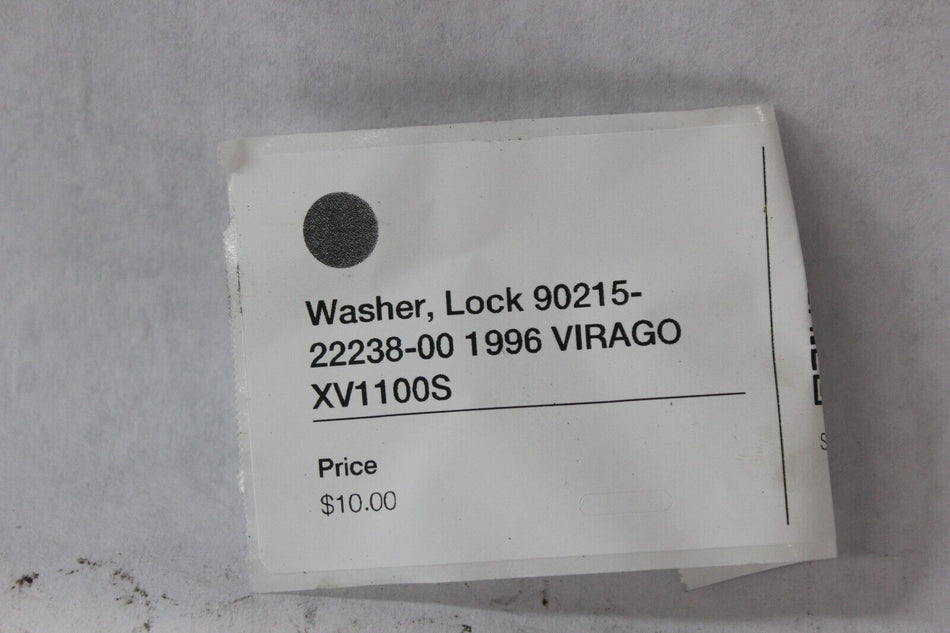 Washer, Lock 90215-22238-00 1996 Yamaha VIRAGO XV1100S