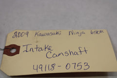 Intake Camshaft 49118-0753 2009 Kawasaki 650R Ninja EX650C9F