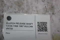 CLUTCH RELEASE SHAFT 13106-1068 1987 VULCAN VN750