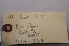 1982 Suzuki GS1100G Z Cam Chain Guide #1 Holder 12776-49010