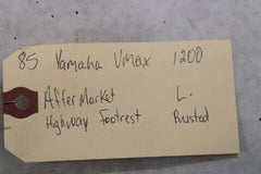 Aftermarket Highway Footrest Left(Rusted) 1990 Yamaha Vmax VMX12 1200