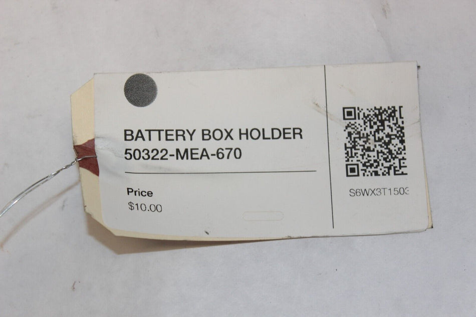 BATTERY BOX HOLDER 50322-MEA-670 2005 Honda VTX1300S