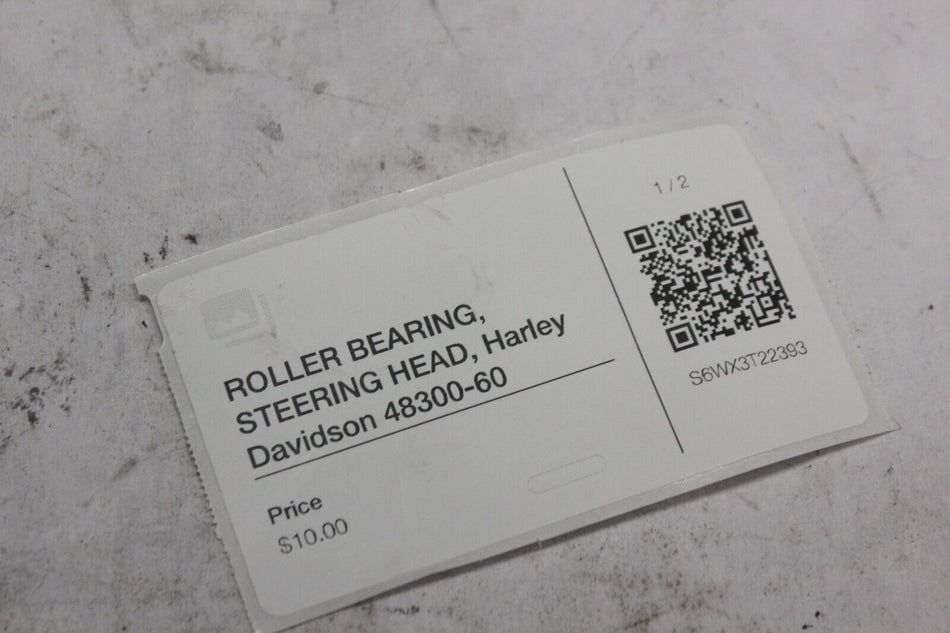 ROLLER BEARING, STEERING HEAD, Harley Davidson 48300-60