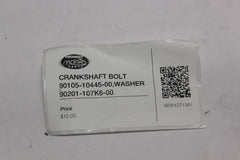 CRANKSHAFT BOLT 90105-10445-00, WASHER 90201-107K6-00 1994 Yamaha FZR600R