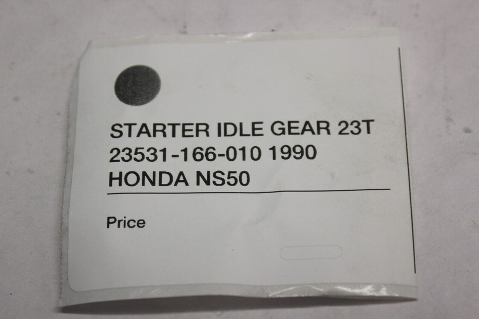 STARTER IDLE GEAR 23T 23531-166-010 1990 HONDA NS50F