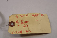 Neg Battery Wire #26011-1340 1986 Kawasaki Voyager 1200 ZG1200