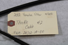 Throttle Cable #2 4WM-26312-10 2002 Yamaha RoadStar XV1600A