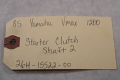 Starter Clutch Shaft 2 26H-15522-00 1990 Yamaha Vmax VMX12 1200