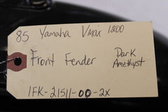 Front Fender (DARK AMETHYST) 1FK-21511-00-2X 1990 Yamaha Vmax VMX12 1200