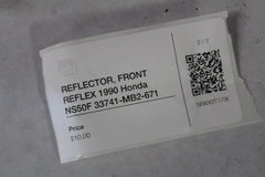 REFLECTOR, FRONT REFLEX 1990 Honda NS50F 33741-MB2-671