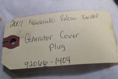 Generator Cover Plug 92066-1404 2007 Kawasaki Vulcan EN500C