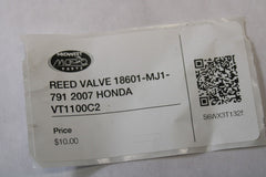 REED VALVE 18601-MJ1-791 2007 HONDA VT1100C2