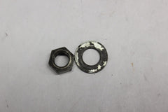 Front Axle Nut & Washer 7813A, 6594 2009 FLHTCU Harley Davidson