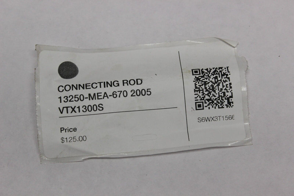 CONNECTING ROD 13250-MEA-670 2005 Honda VTX1300S