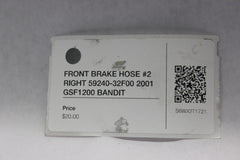 FRONT BRAKE HOSE #2 RIGHT 59240-32F00 2001 GSF1200 SUZUKI BANDIT