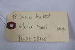 Meter Panel Black 94421-08F00 1998 Suzuki Katana GSX600