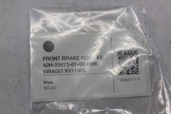 FRONT BRAKE HOSE #2 42H-25873-01-00 1996 Yamaha VIRAGO XV1100S