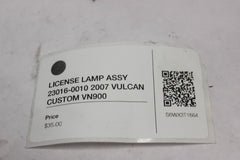 LICENSE LAMP ASSY 23016-0010 2007 VULCAN CUSTOM VN900