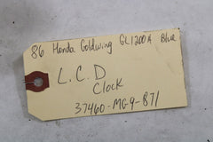 L.C.D Clock 37460-MG9-871 Honda