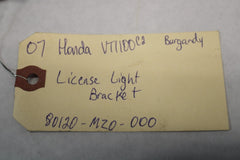 License Light Bracket 80120-MZ0-000 2007 Honda Shadow Sabre VT1100C2