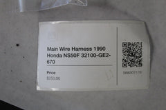 Main Wire Harness 1990 Honda NS50F 32100-GE2-670